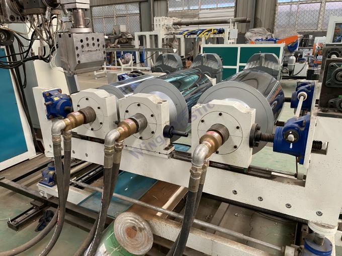 Μηχανή κατασκευής πλακών PET PS PC Μηχανή εκτόξευσης πλαστικών μαλακών κουρτίνων 3