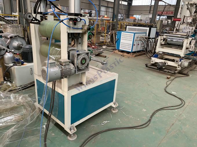 Μηχανή κατασκευής πλακών PET PS PC Μηχανή εκτόξευσης πλαστικών μαλακών κουρτίνων 4