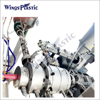 HDPE γραμμών εξώθησης σωλήνων PPR πλαστική δυνατότητα μηχανών κατασκευής σωλήνων