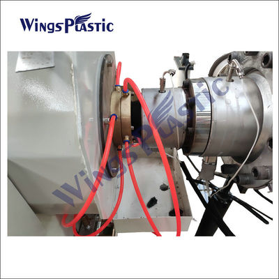 HDPE γραμμών εξώθησης σωλήνων PE πλαστικά πλαστικά μηχανήματα 20110mm σωλήνων
