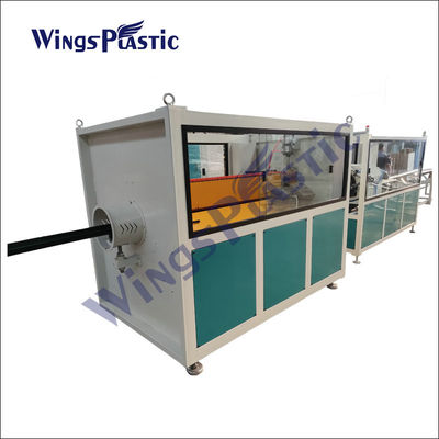 Υψηλός HDPE παραγωγής Ldpe σωλήνας που κάνει τη γραμμή 75160mm εξώθησης υδροσωλήνων μηχανών