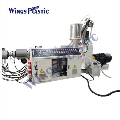 Αυτόματος πλαστικός HDPE εξώθησης σωλήνας PVC PPR PE που κάνει τη γραμμή εξωθητών μηχανών