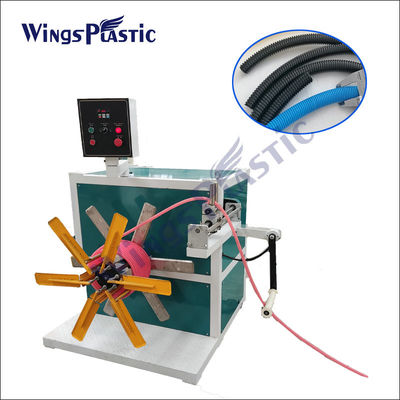 40kg/H HDPE ενιαίος σωλήνας καλωδίωσης τοίχων PVC μηχανών PP εξωθητών σωλήνων που κατασκευάζει τη μηχανή