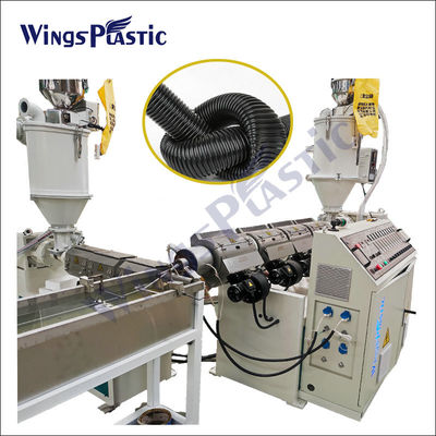 220V/380V ελεγχόμενη PLC πλαστική μηχανή εξωθητών σωλήνων με την ψύξη αέρος/ύδατος