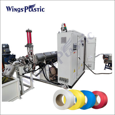 Μηχανή κατασκευής ταινιών PET PP Strap Tape Packing Strap Extrusion Line Strip Extruder