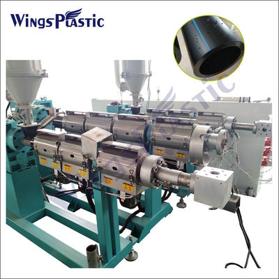Αυτόματος πλαστικός HDPE εξώθησης σωλήνας PVC PPR PE που κάνει τη γραμμή εξωθητών μηχανών