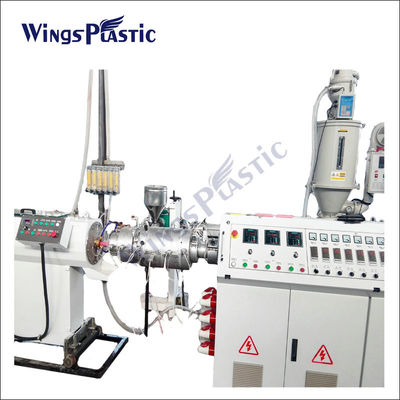 Πλαστική HDPE PE PP PPR παραγωγή εξώθησης σωλήνων αγωγών παροχής νερού ηλεκτρική που κατασκευάζει τη μηχανή σωλήνων μηχανών ppr