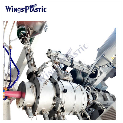 Πλαστική HDPE PE PP PPR παραγωγή εξώθησης σωλήνων αγωγών παροχής νερού ηλεκτρική που κατασκευάζει τη μηχανή σωλήνων μηχανών ppr