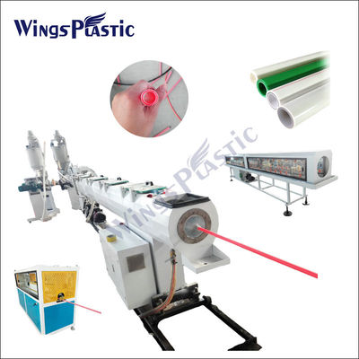 Πλαστική HDPE PE PP PPR παραγωγή εξώθησης σωλήνων αγωγών παροχής νερού ηλεκτρική που κατασκευάζει τη μηχανή σωλήνων μηχανών ppr