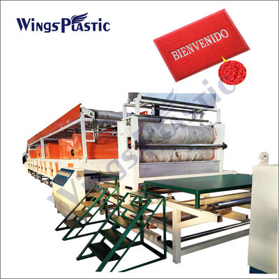 πλαστικό χαλί 1200mm που κάνει το χαλί πορτών PVC μηχανών που κάνει το χαλί μαξιλαριών μηχανών