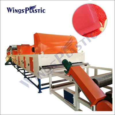 Χαλί πατωμάτων σπειρών PVC που κάνει το χαλί PVC μηχανών να καλύψει την κατασκευή της μηχανής χαλιών μαξιλαριών μηχανών με τάπητα