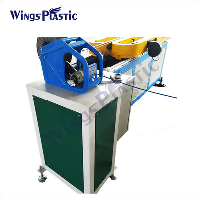 HDPE PE 110mm ζαρωμένη PP πλαστική γραμμή παραγωγής μηχανών εξωθητών σωλήνων