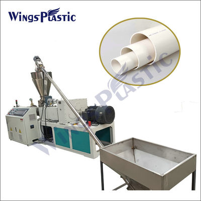 Πλαστικός HDPE PPR PP γραμμών εξώθησης σωλήνων εξωθητών CPVC UPVC σωλήνας PE PVC πλαστικός που κατασκευάζει τη μηχανή