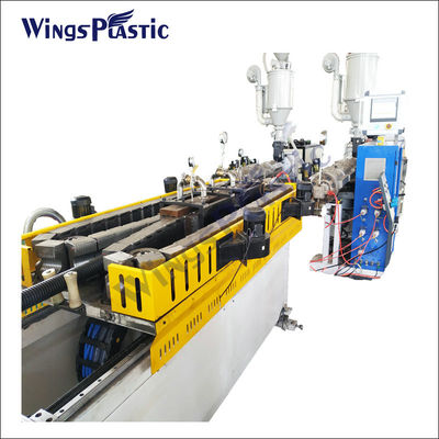 Πλαστικός HDPE σωλήνας PVC DWC που κατασκευάζει τις εγκαταστάσεις κατασκευής γραμμών εξώθησης μηχανών