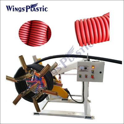 Πλαστικός HDPE σωλήνας PVC DWC που κατασκευάζει τις εγκαταστάσεις κατασκευής γραμμών εξώθησης μηχανών