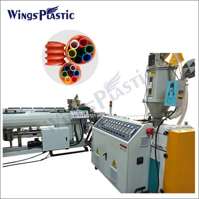 Πλαστική HDPE μηχανή εξώθησης σωλήνων καλωδίων οπτικών ινών δεσμών σωλήνων αγωγών μικροϋπολογιστών
