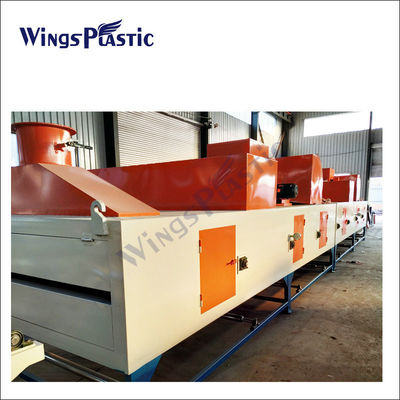 420kw κύρια δύναμη κινητήρα PVC σκόνη PVC Coil Loop Mat Extruder Machine