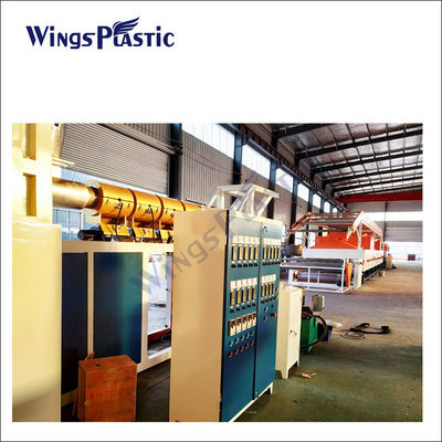 420kw κύρια δύναμη κινητήρα PVC σκόνη PVC Coil Loop Mat Extruder Machine