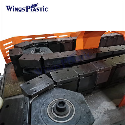 Μηχανή κατασκευής σωλήνων HDPE κυματοειδούς διπλού στρώματος μεγάλης διαμέτρου