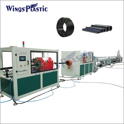 Ηλεκτρονικός έλεγχος πλαστικού 20-110mm PE HDPE σωλήνα γραμμή εκτόξευσης Hdpe πλαστικό σωλήνα μηχανή