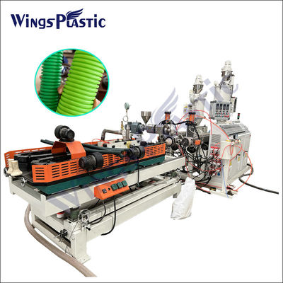 110mm HDPE PE σωλήνα διπλό τοίχωμα κυματοειδή σωλήνα γραμμή εκτόξευσης