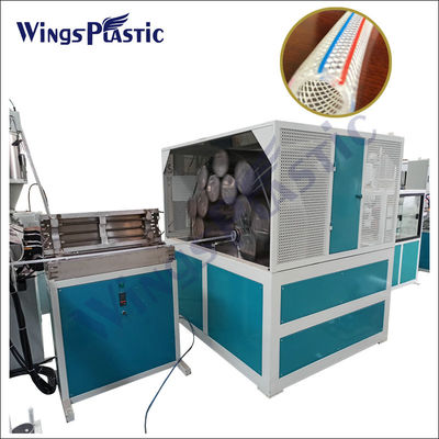 380V / 50HZ πλαστικό PVC κήπο ίνες πλεγμένο PVC σωλήνα σωλήνα Extrusion Making Machine Lines