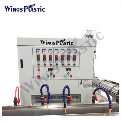 380V / 50HZ πλαστικό PVC κήπο ίνες πλεγμένο PVC σωλήνα σωλήνα Extrusion Making Machine Lines