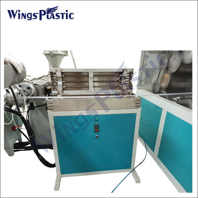 380V / 50HZ πλαστικό PVC κήπο ίνες πλεγμένο PVC σωλήνα σωλήνα Extrusion Making Machine Lines