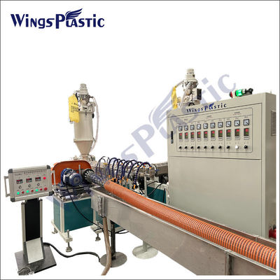 Pvc Suction Hose Extrusion Line Spiral Reinforced Hose Production Line Pipe Extrusion Machine (Συμπλέκτης ενισχυμένου σωλήνα παραγωγής)