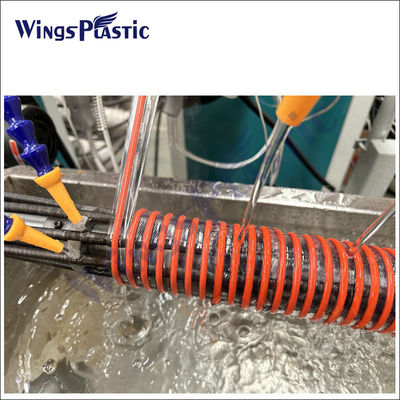 Pvc Suction Hose Extrusion Line Spiral Reinforced Hose Production Line Pipe Extrusion Machine (Συμπλέκτης ενισχυμένου σωλήνα παραγωγής)