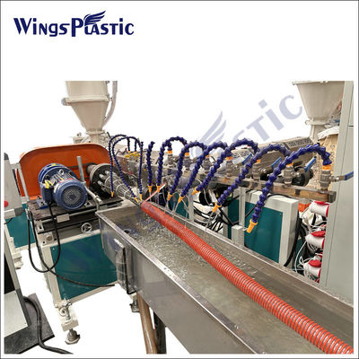 Pvc Suction Hose Extrusion Line Spiral Reinforced Hose Production Line Pipe Extrusion Machine (Συμπλέκτης ενισχυμένου σωλήνα παραγωγής)