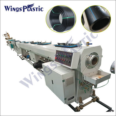 380V/50Hz HDPE μηχανή 20110mm διάμετρος 301 εξωθητών σωλήνων βιδών αναλογία βιδών L/D